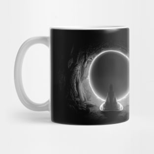 Buddha in a cave Mug